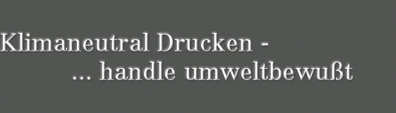 Klimaneutral Drucken